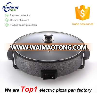 Hot sale factory round electric ceramic fry pan 1500W